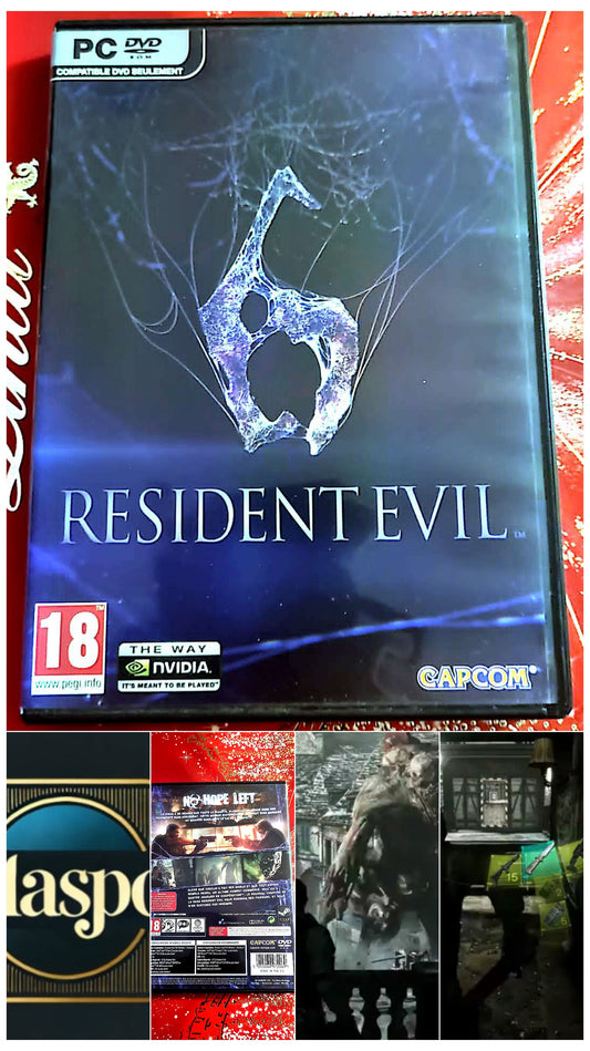 jeu pc resident evil 6 vendu en bon etat par blaspo