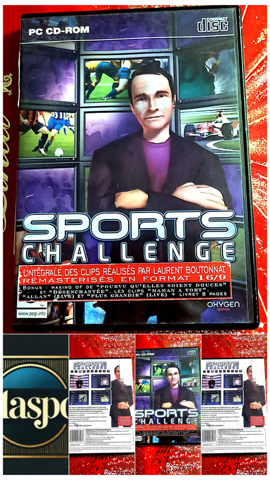 jeu pc sports challenge vendu en bon etat par blaspo