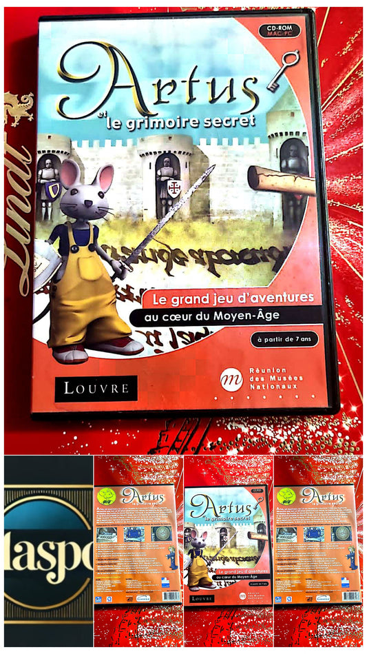 Jeu vidéo PC : artus et le grimoire secret