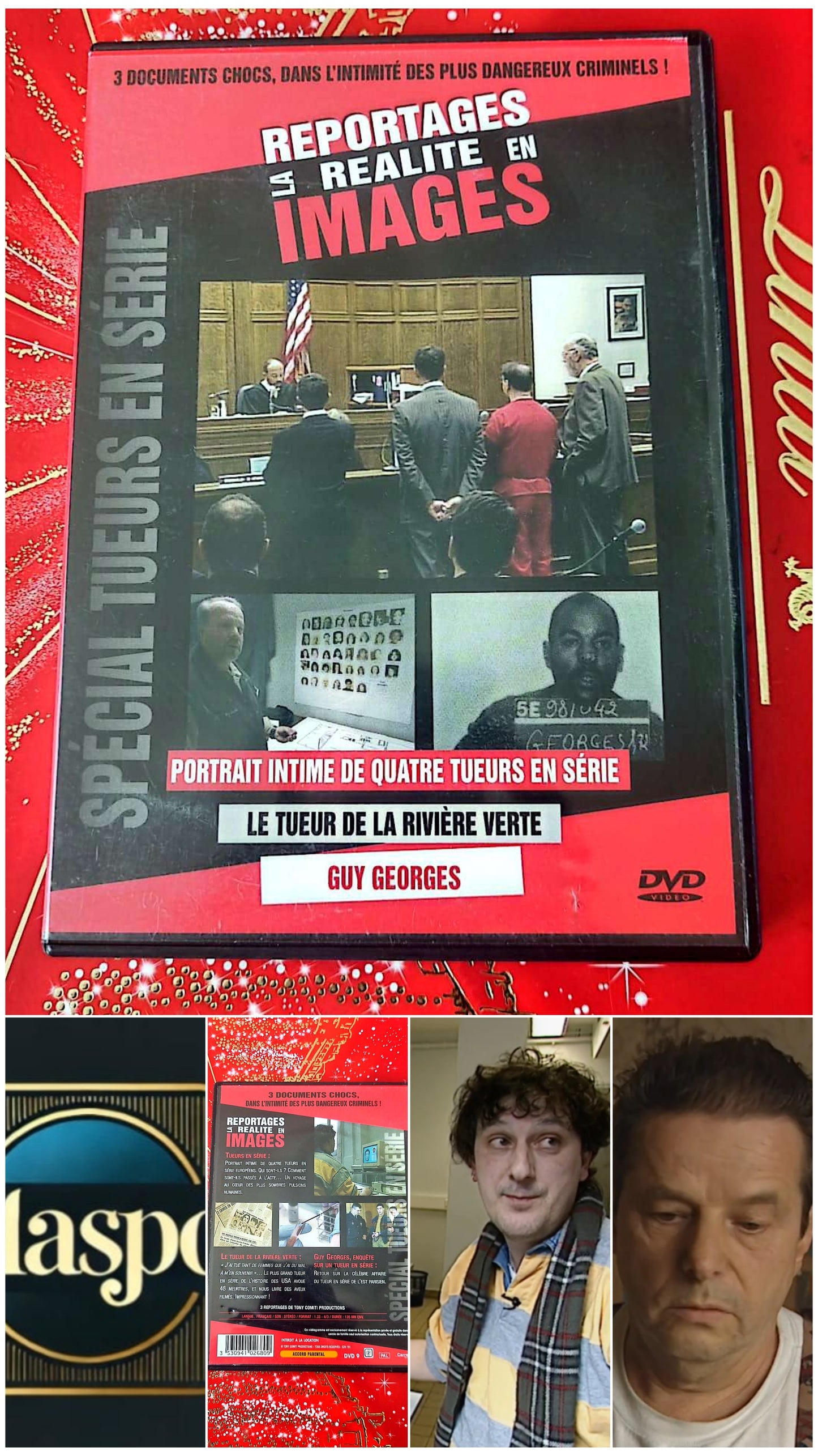 DVD : portrait intime tueurs en série le tueur de la rivière Verte Guy Georges