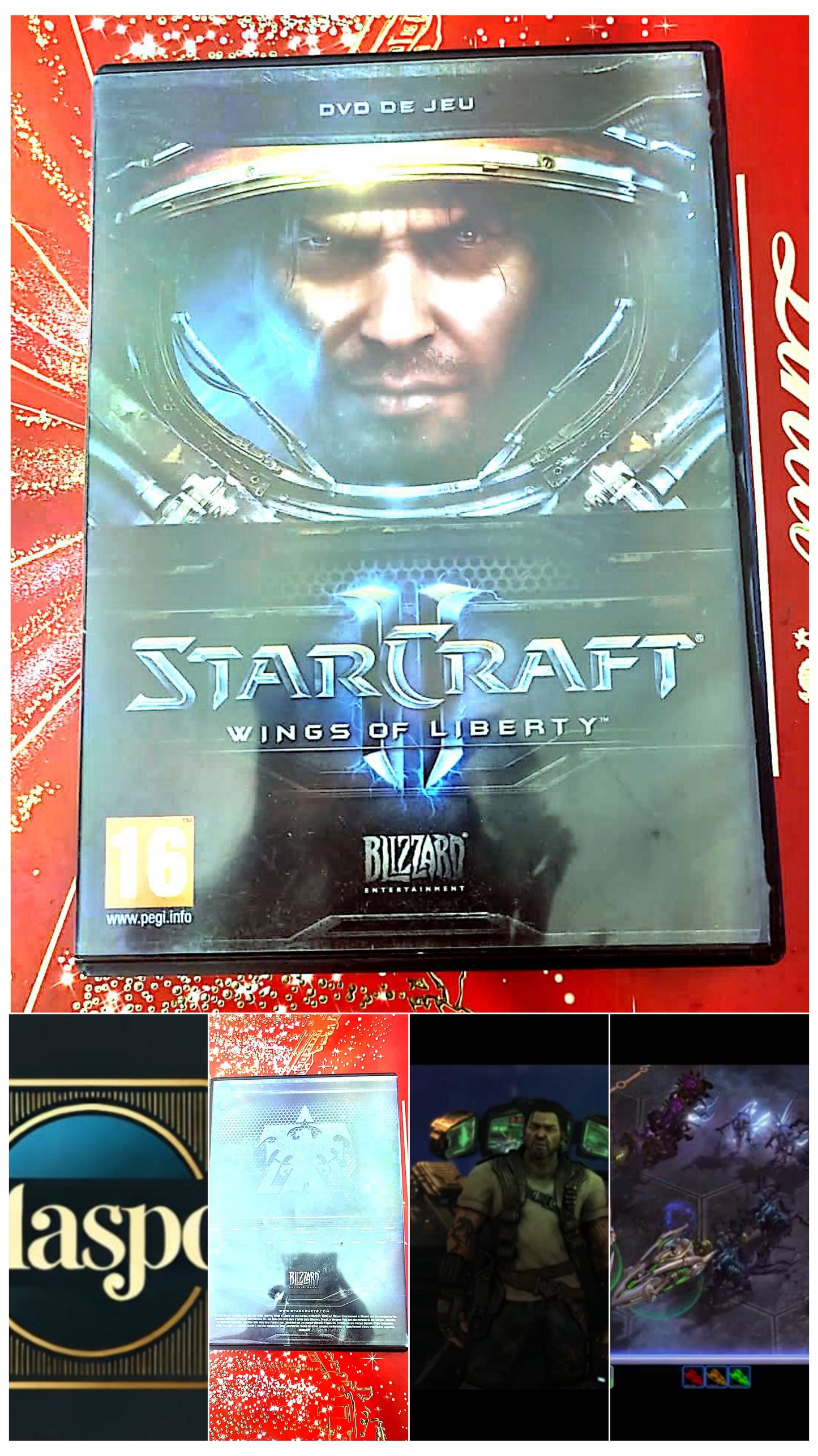 dvd de jeu star craft II wings of liberty vendu en bon etat par blaspo