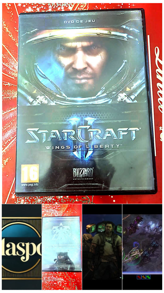 dvd de jeu star craft II wings of liberty vendu en bon etat par blaspo