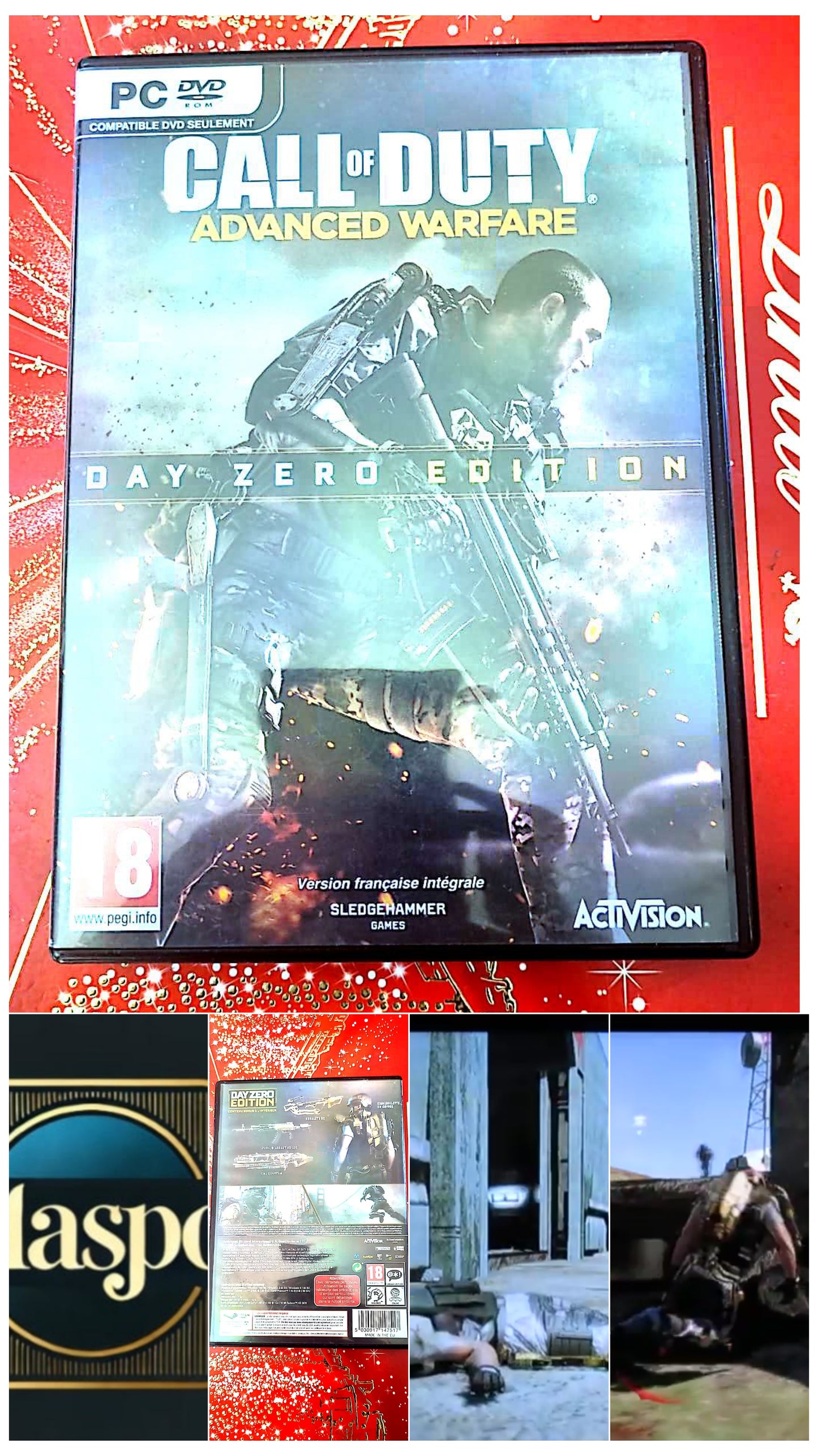 jeu pc call of duty advanced warfare day zero edition vendu en bon etat par blaspo
