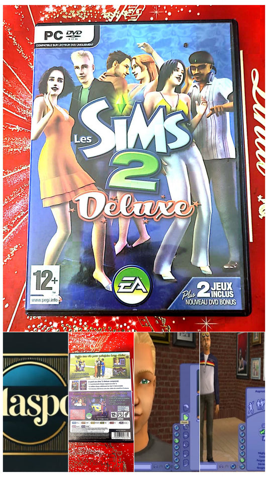 jeu pc les sims 2 deluxe vendu en bon etat par blaspo