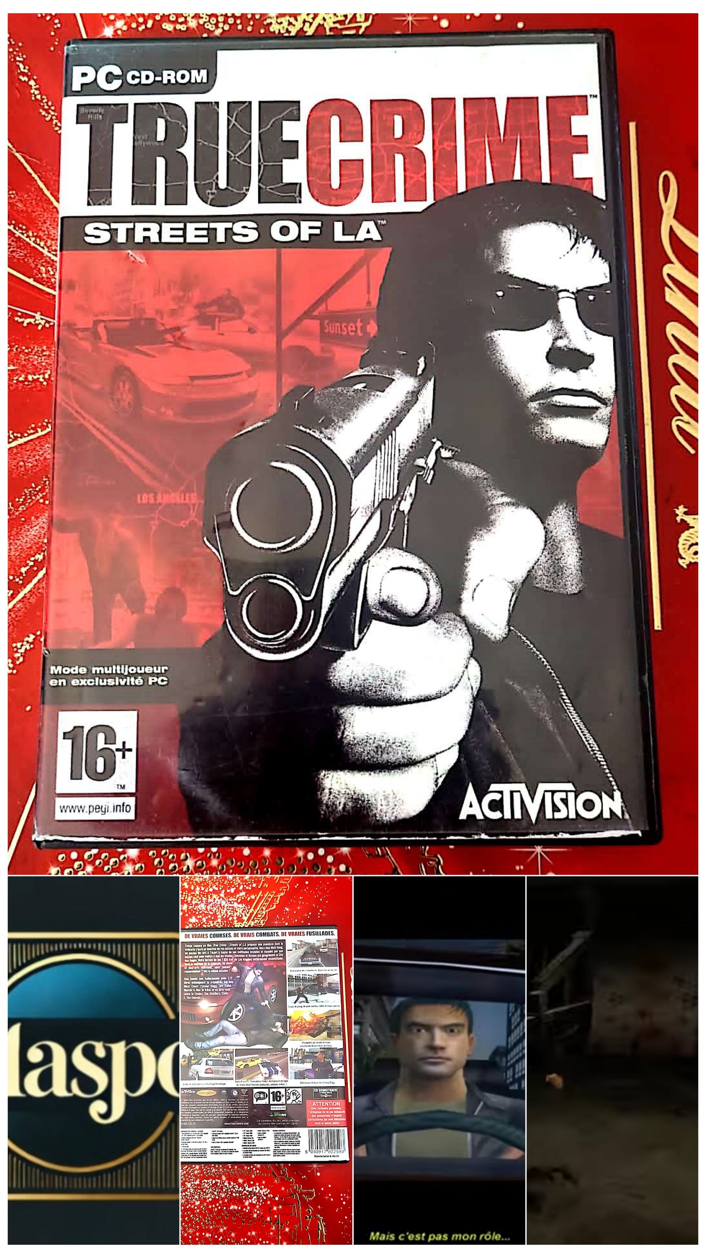 jeu pc true crime streets of LA vendu en bon etat par blaspo