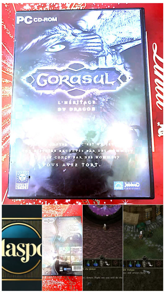 jeu pc gorasul l'heritage du dragon vendu en bon etat par blaspo