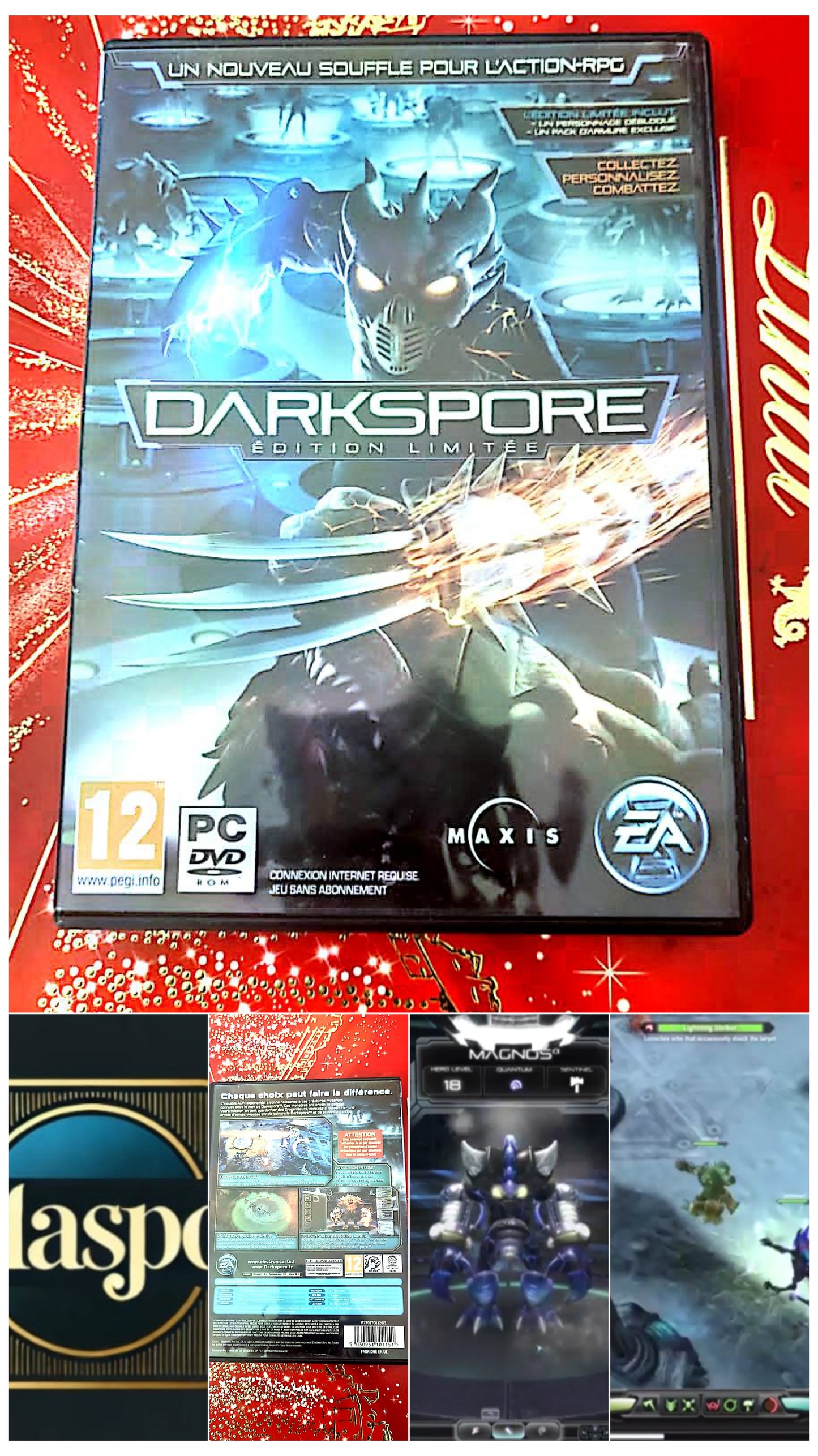 jeu pc darkspore vendu en bon etat par blaspo