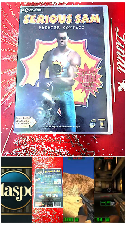 jeu pc serious sam premier contact vendu en bon etat par blaspo