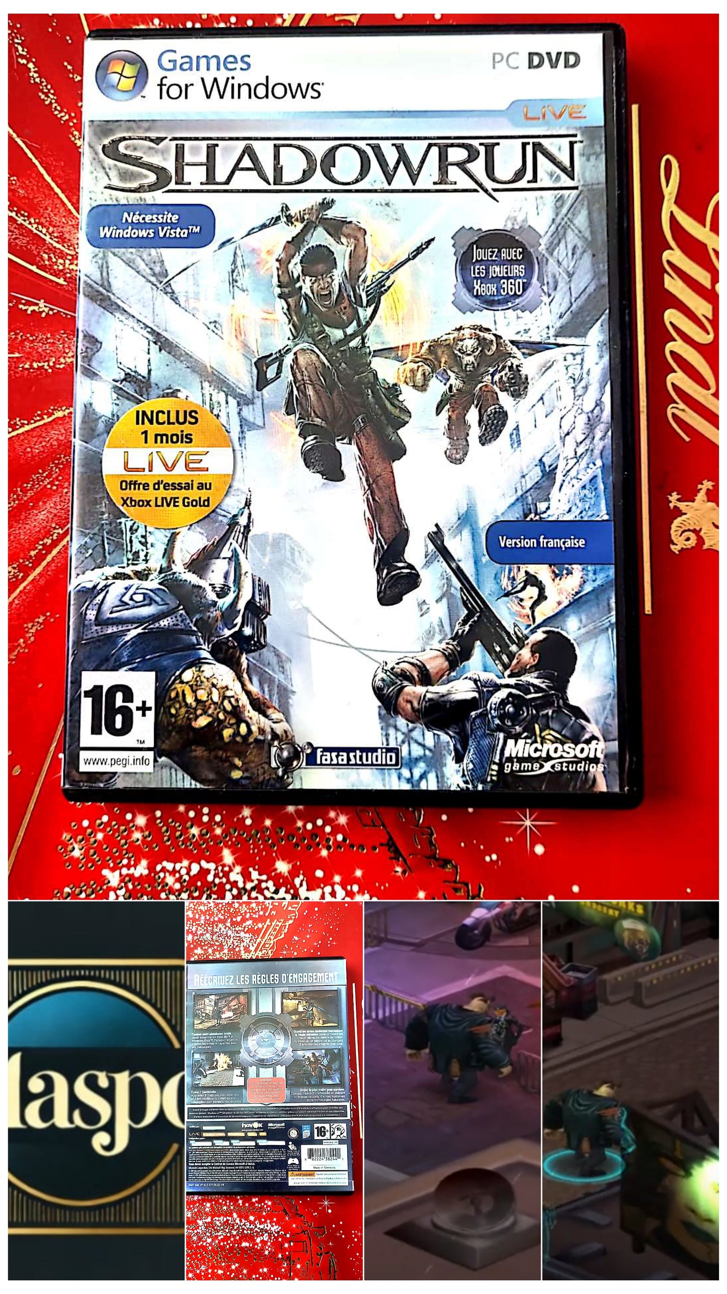 jeu pc shadowrun vendu en bon etat par blaspo