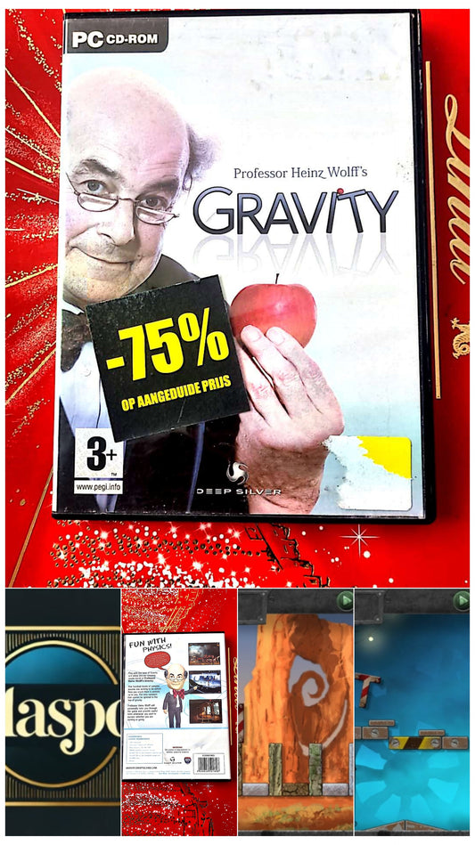 jeu pc professor heinz wolf's gravity vendu en bon etat par blaspo