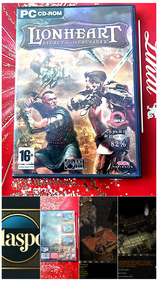 jeu pc lionheart legacy of the crusader vendu en bon etat par blaspo