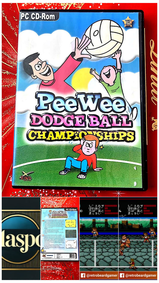 jeu pc peewee dodge ball championships vendu en bon etat par blaspo