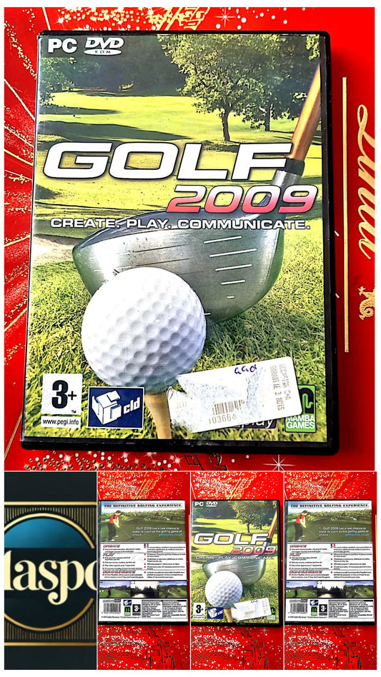 jeu pc golf 2009 vendu en bon etat par blaspo