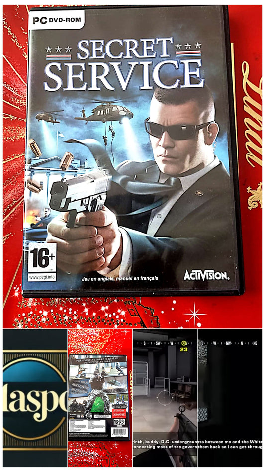 jeu pc secret service vendu en bon etat par blaspo
