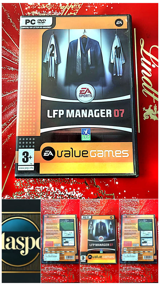 jeu pc ea sports lfp manager 07 vendu en bon etat par blaspo
