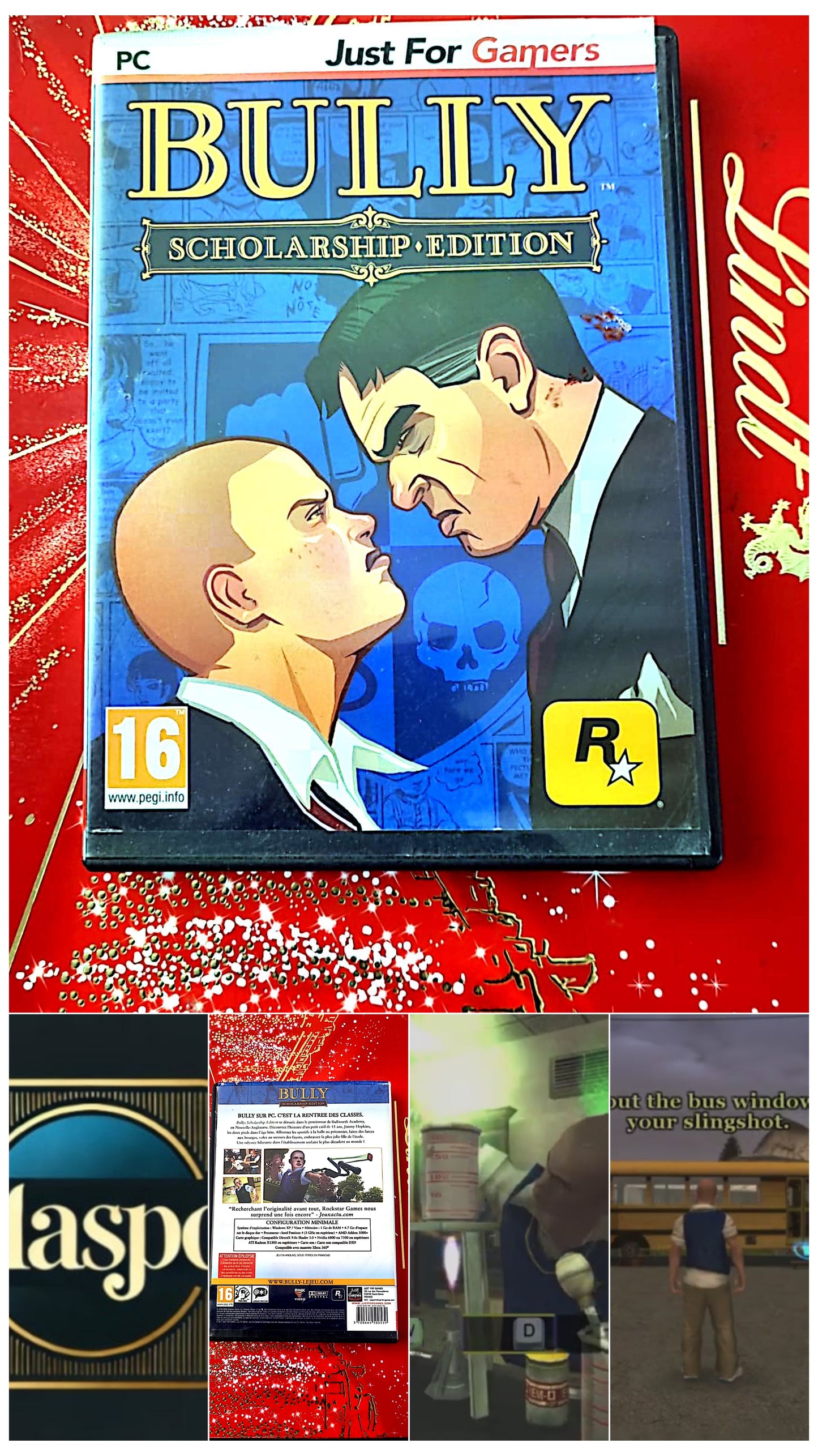 jeu pc bully scholarship edition vendu en bon etat par blaspo