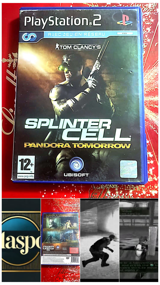 jeu ps2 tom clancy's splinter cell pandora tomorrow vendu en bon etat par blaspo