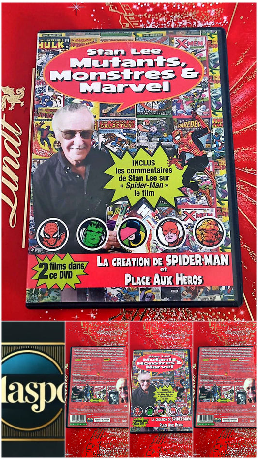 2 film dans ce dvd la création de spiderman et place aux heros