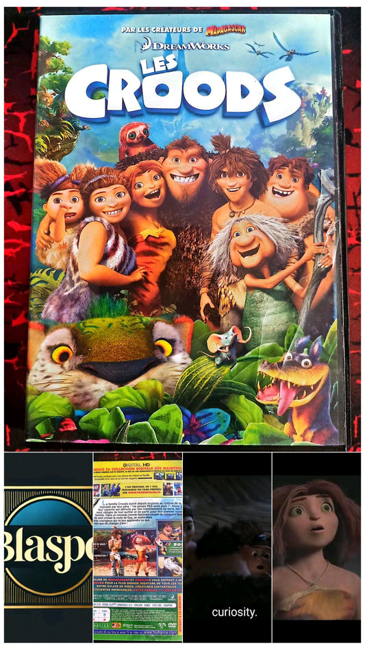 DVD Les Croods – DreamWorks – VF/VO – Tous publics – Aventure familiale dvd