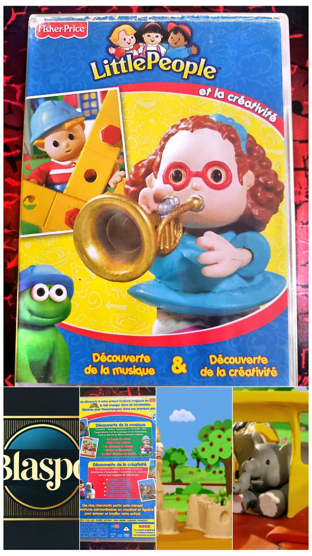DVD Little People – Découverte de la Musique & Créativité – Fisher-Price – VF – 2 à 6 ans dvd