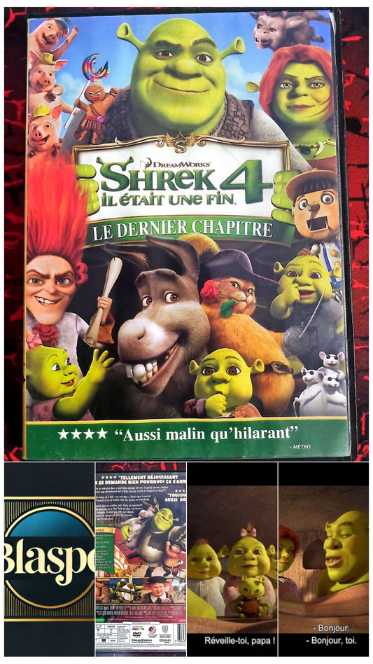 DVD Shrek 4 Il était une fin – Le Dernier Chapitre – DreamWorks – Audio FR/EN dvd