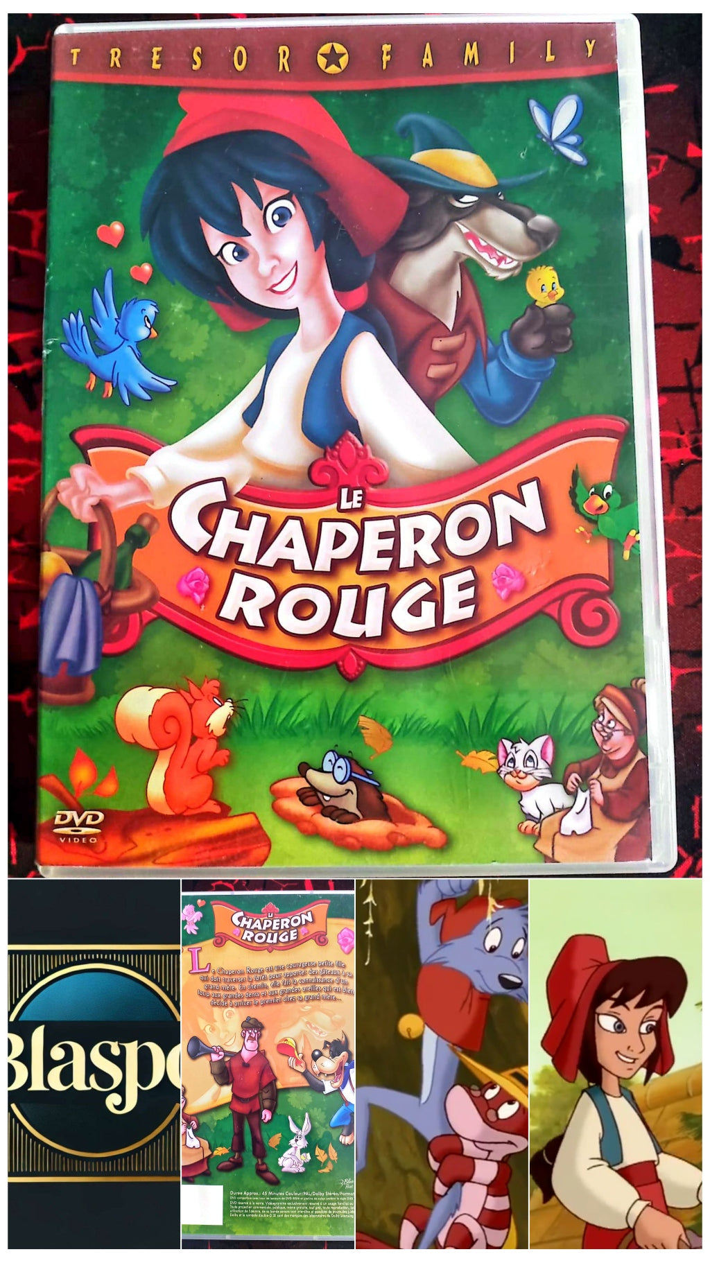 DVD Le Chaperon Rouge – Dessin animé Enfants – Conte Classique – VF dvd