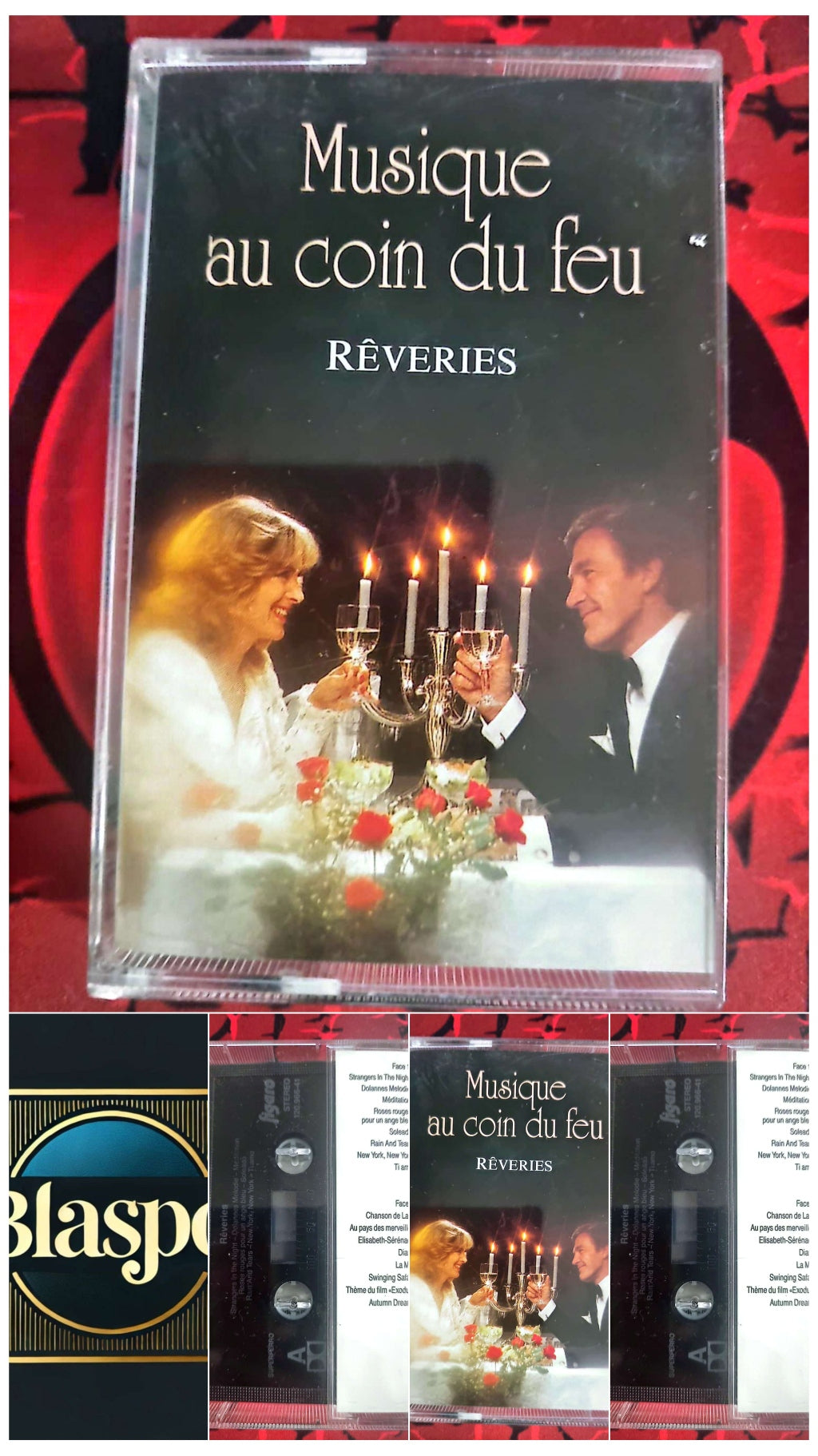 Cassette Audio Musique au Coin du Feu – Rêveries – Ambiance Relaxation cassette audio