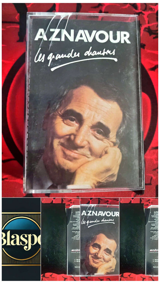 Cassette Audio Charles Aznavour – Les Grandes Chansons – Chanson Française cassette audio