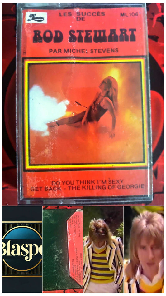 Cassette Audio Rod Stewart – Les Succès – Par Michel Stevens – Rock Pop cassette audio