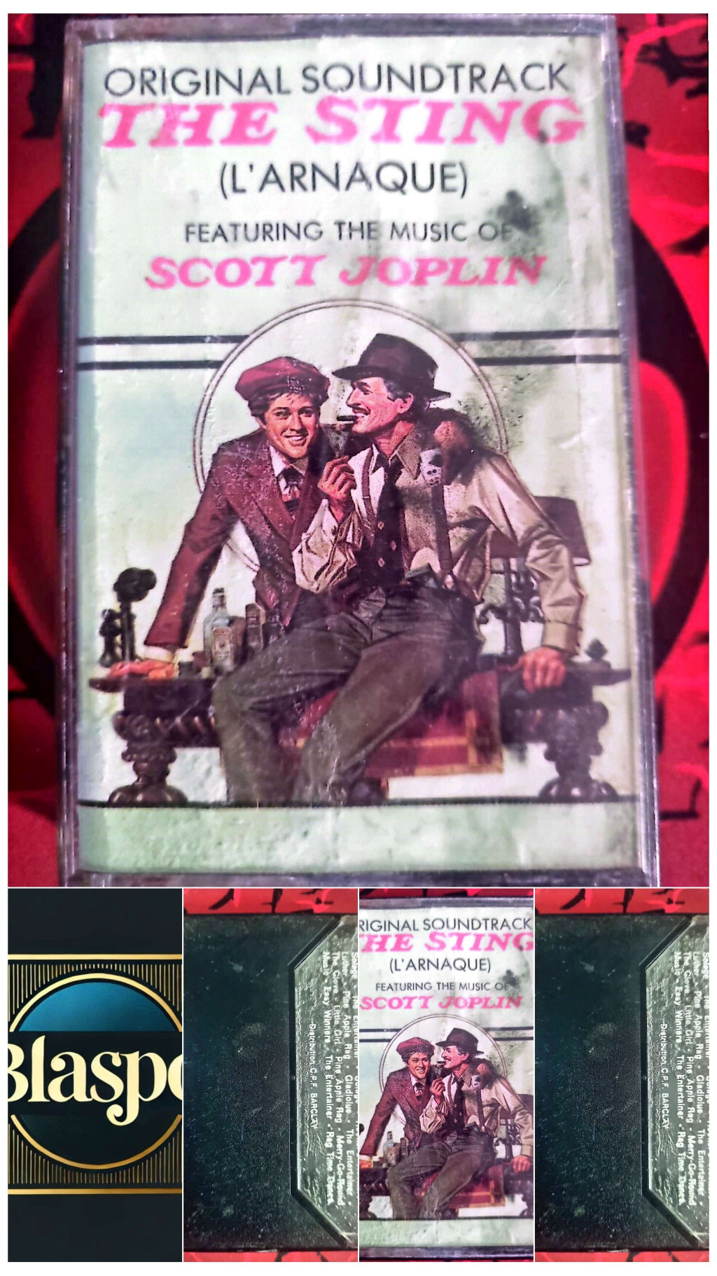 Cassette Audio The Sting (L’Arnaque) – Bande Originale – Musique de Scott Joplin cassette audio