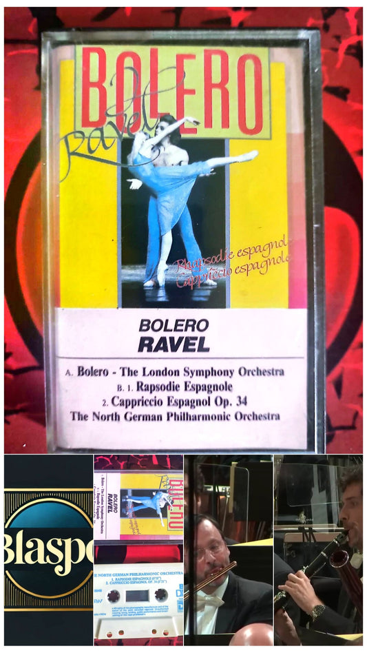 Cassette Audio Ravel – Boléro – Rapsodie Espagnole – London Symphony Orchestra cassette audio