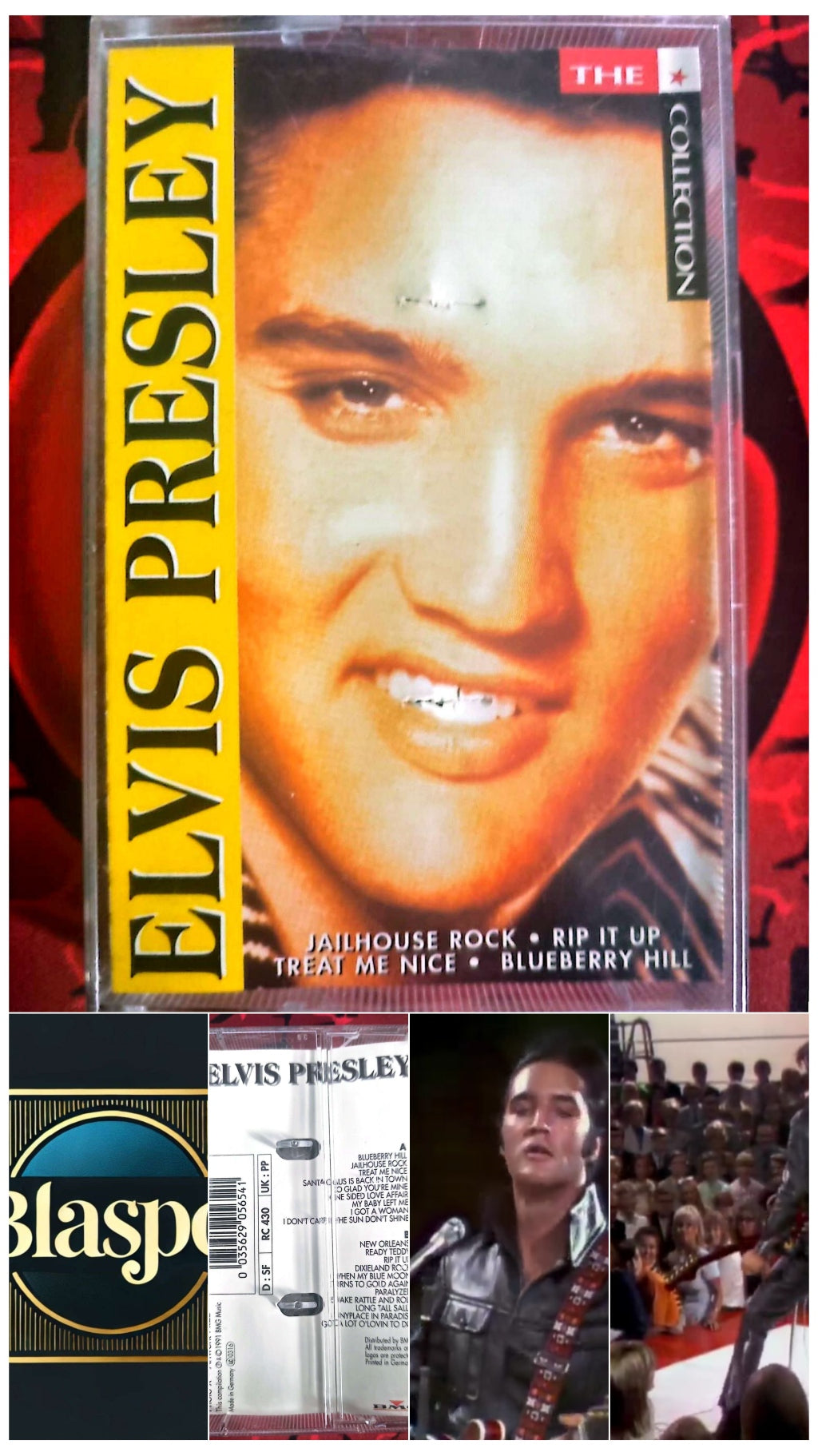 Cassette Audio Elvis Presley – The Collection – Rock’n’Roll – BMG cassette audio