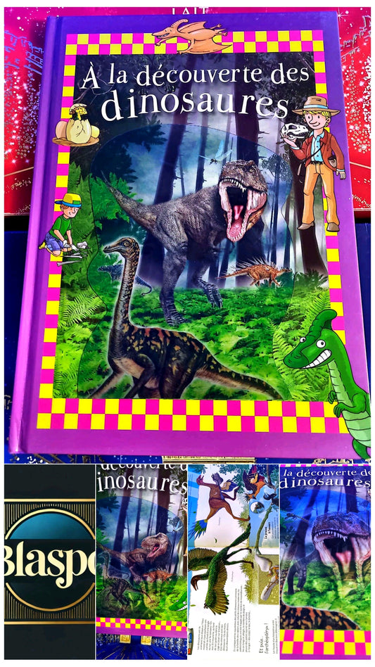 À la découverte des dinosaures | Livre jeunesse illustré | Documentaire enfants livre documentaire