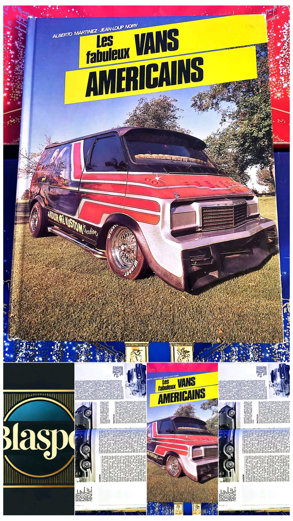 Les fabuleux Vans américains | Livre automobile | Vans USA livre