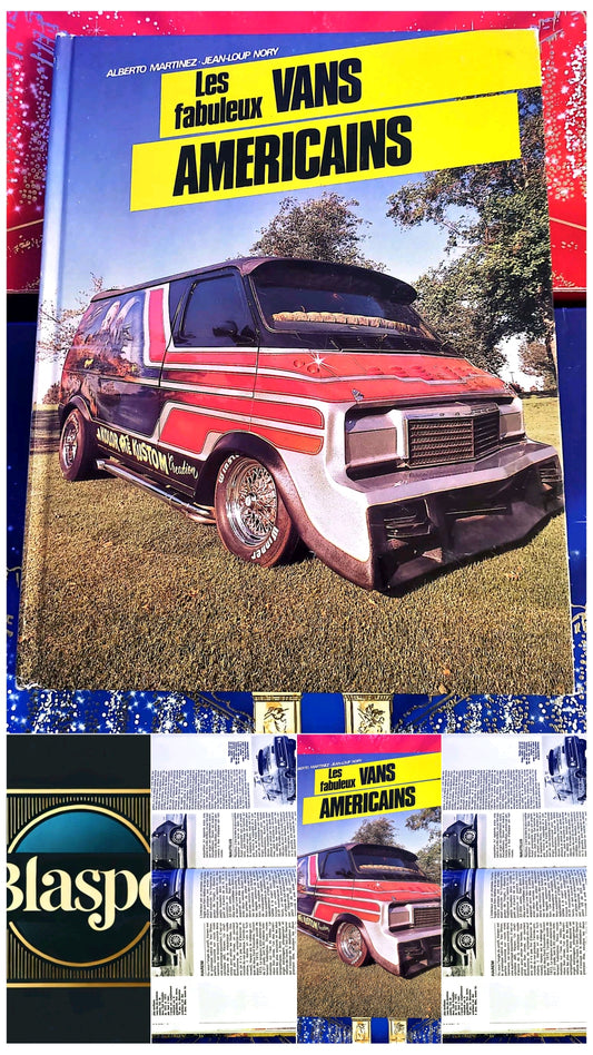 Les fabuleux Vans américains | Livre automobile | Vans USA livre