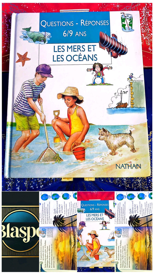 Questions – Réponses 6/9 ans – Les mers et les océans | Livre enfant livre