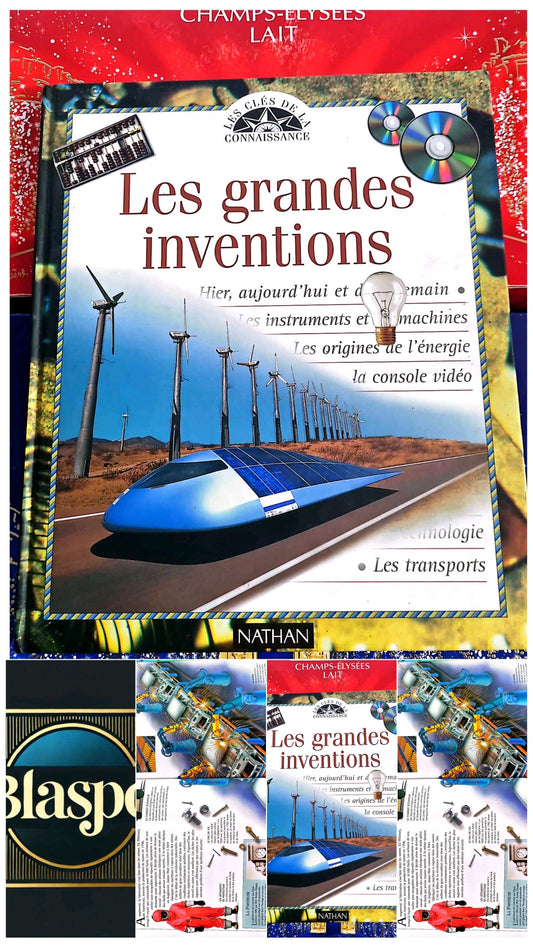 Les grandes inventions | Hier, aujourd’hui et demain | Livre documentaire jeunesse livre