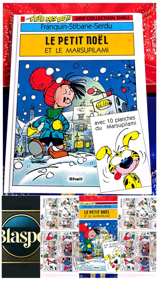 Le Petit Noël et le Marsupilami | Bande dessinée jeunesse | Collection Shell livre