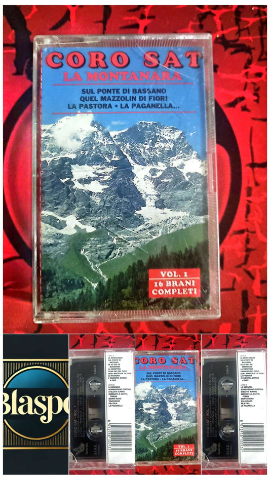 Coro SAT – La Montanara Vol. 1 | Cassette Audio Musique Italienne | Chœurs Alpins cassette audio