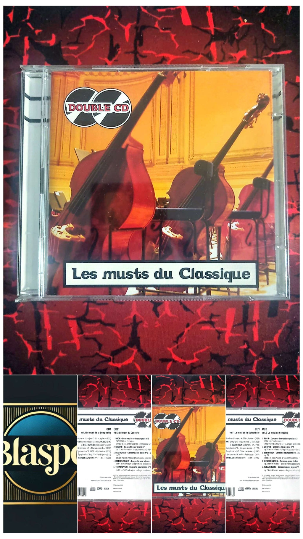 Les Musts du Classique | Double CD Musique Classique | Mozart Beethoven Bach cd audio