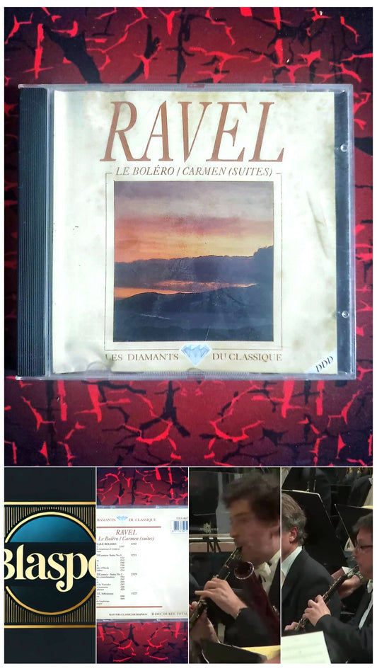 Ravel – Le Boléro / Carmen Suites | CD Musique Classique | Les Diamants du Classique cd audio