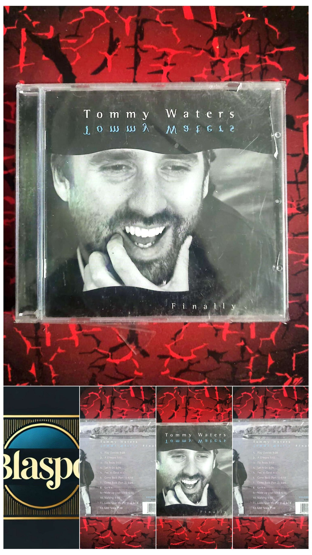 Tommy Waters – Finally | CD Pop Folk Rock | Album Original cd audio