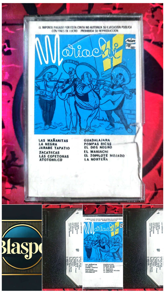 Mariachi – Música Tradicional Mexicana | Cassette Audio Folk | Import Latino cassette audio