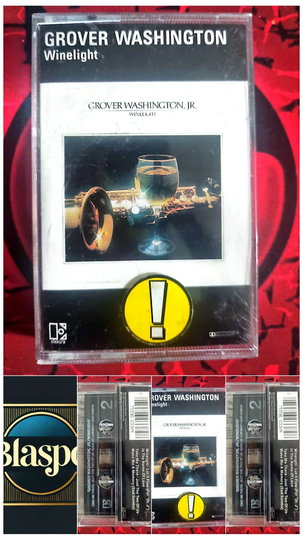 Grover Washington Jr. – Winelight | Cassette Audio Jazz Funk | Original RCA cassette audio
