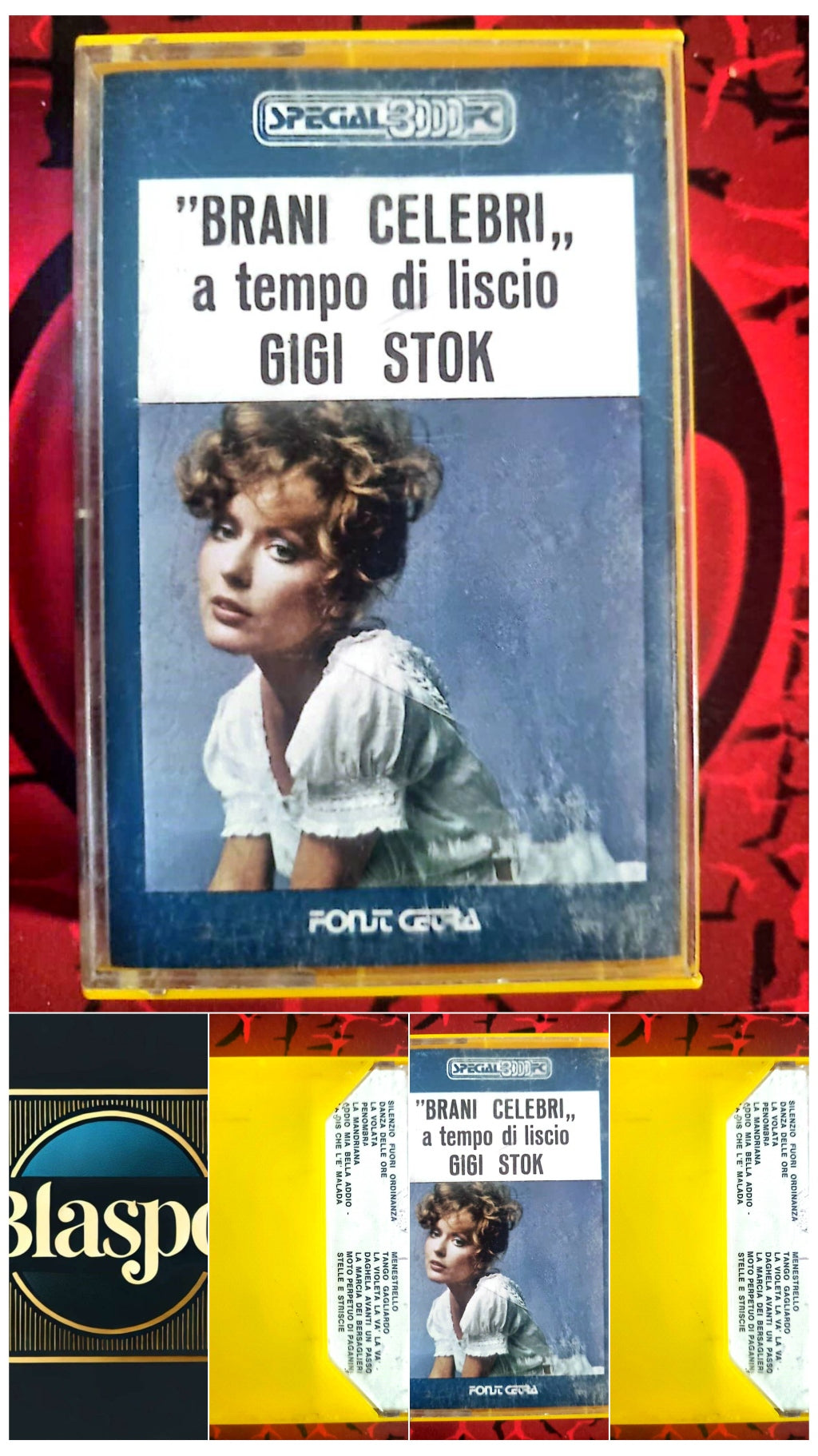 Gigi Stok – Brani Celebri a Tempo di Liscio | Cassette Audio Italienne | Danse Liscio cassette audio