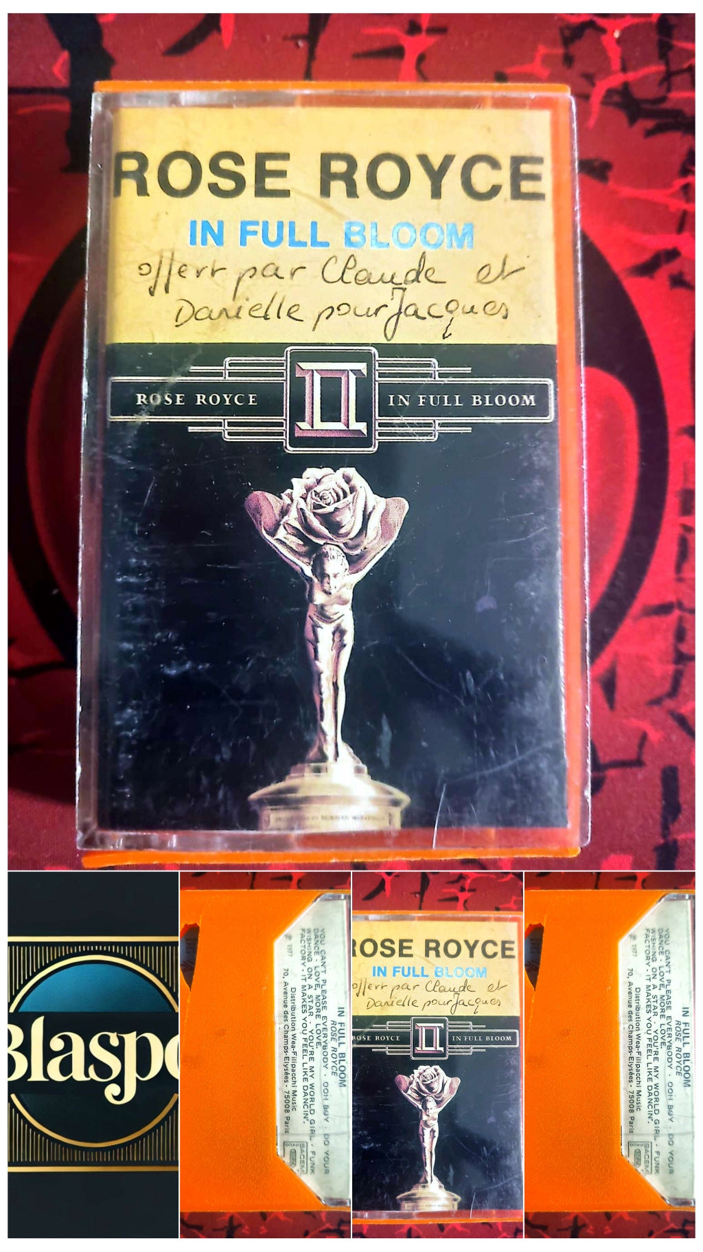 Cassette Audio Rose Royce – In Full Bloom – Soul Funk Disco US – Années 70 cassette audio
