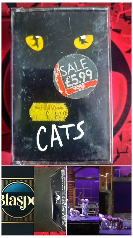 Cassette Audio Cats – Old Possum’s Book of Practical Cats – Andrew Lloyd Webber – Comédie Musicale cassette audio