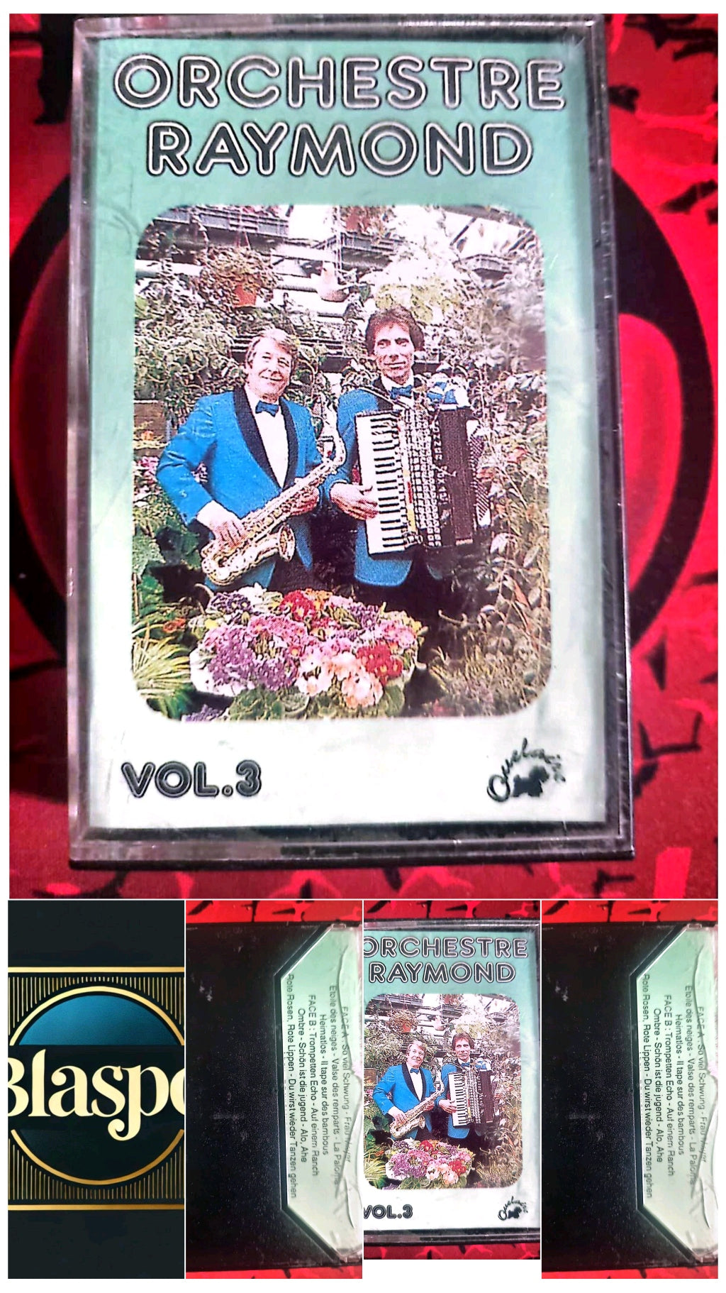 Cassette Audio Orchestre Raymond – Vol. 3 – Musique Instrumentale & Variété – Vintage cassette audio