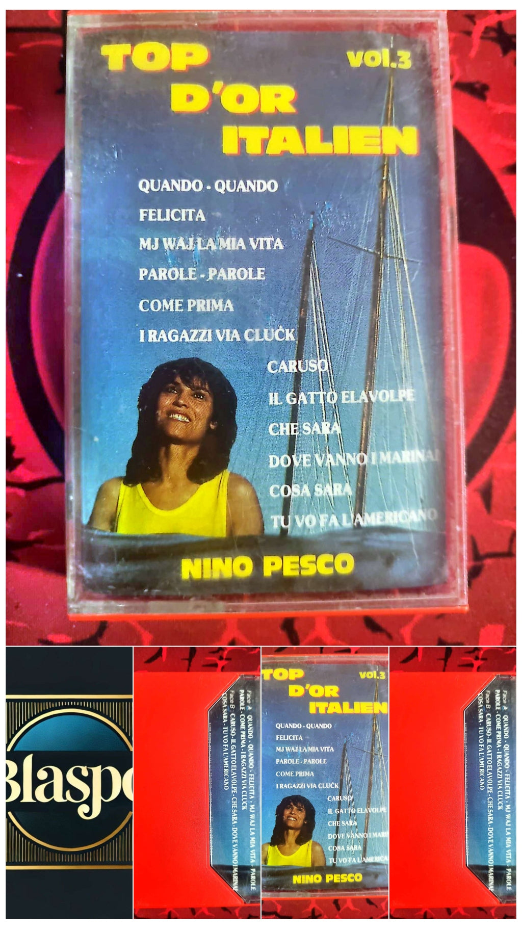 Nino Pesco – Top d’Or Italien Vol. 3 | Cassette Audio Chansons Italiennes cassette audio
