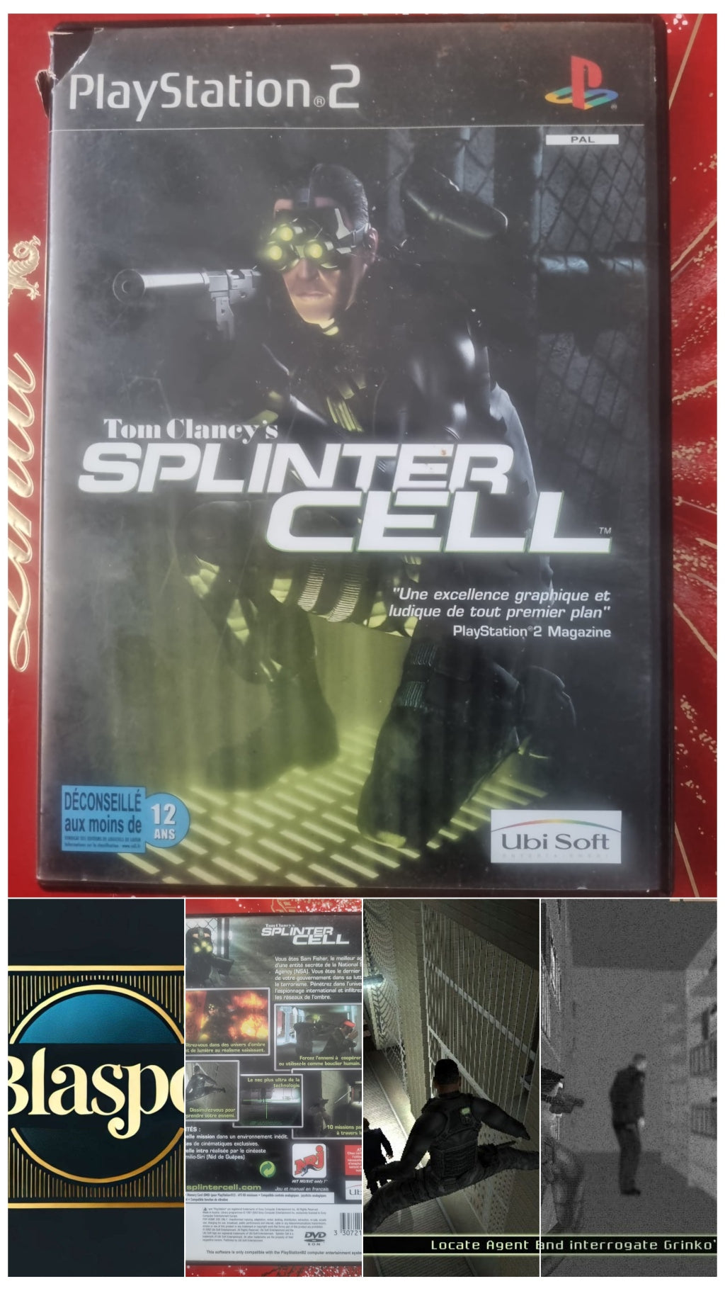 Tom Clancy’s Splinter Cell | Jeu Vidéo PS2 PlayStation 2 | Version PAL FR jeu ps2